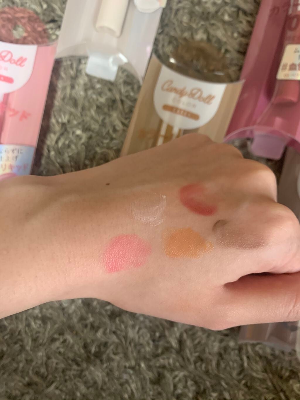 カラーリキッド/CandyDoll/リキッドチークを使ったクチコミ(2枚目)