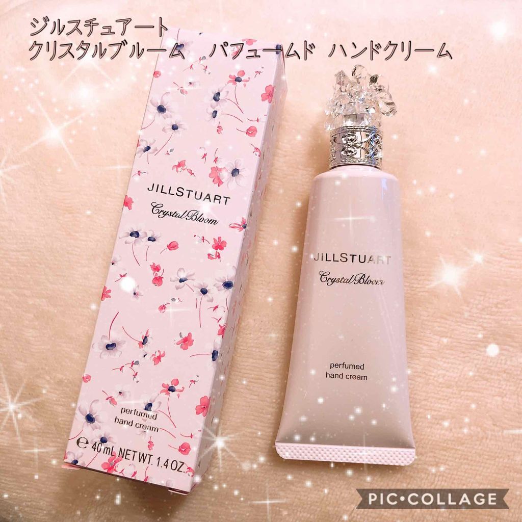 クリスタルブルーム パフュームド ハンドクリーム/JILL STUART/ハンドクリームを使ったクチコミ（1枚目）