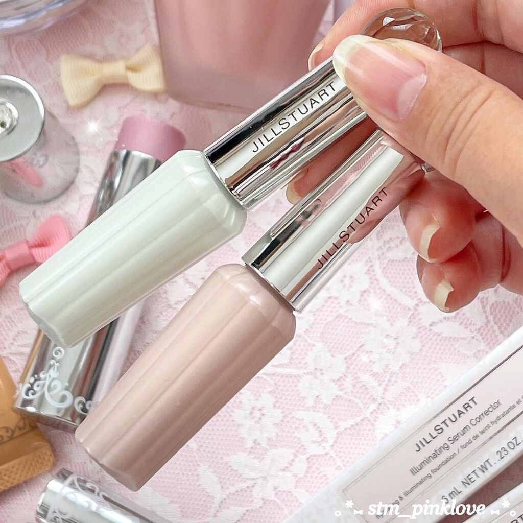 イルミネイティング セラムコレクター〈コントロールカラー〉/JILL STUART/化粧下地を使ったクチコミ（3枚目）