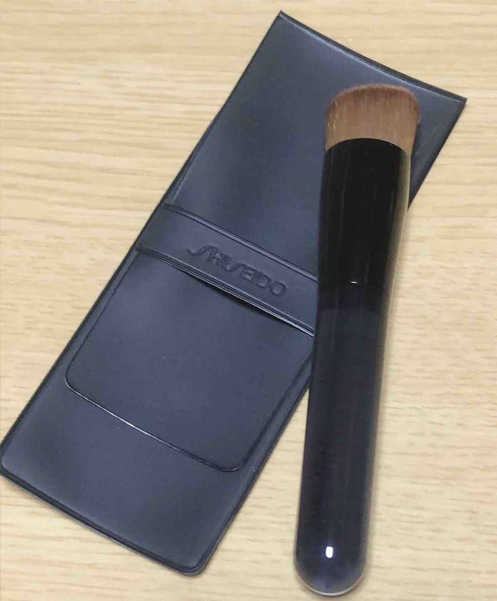 ファンデーション ブラシ 131　（専用ケース付き）/SHISEIDO/メイクブラシを使ったクチコミ（2枚目）