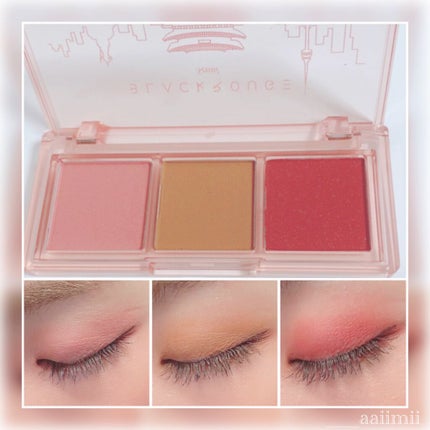 トリプルレイヤーアイパレット/BLACK ROUGE/アイシャドウパレットを使ったクチコミ(2枚目)