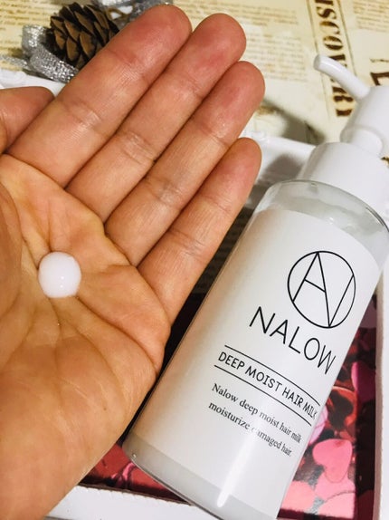 ナロウ ディープモイストヘアミルク/NALOW/ヘアミルクを使ったクチコミ(1枚目)