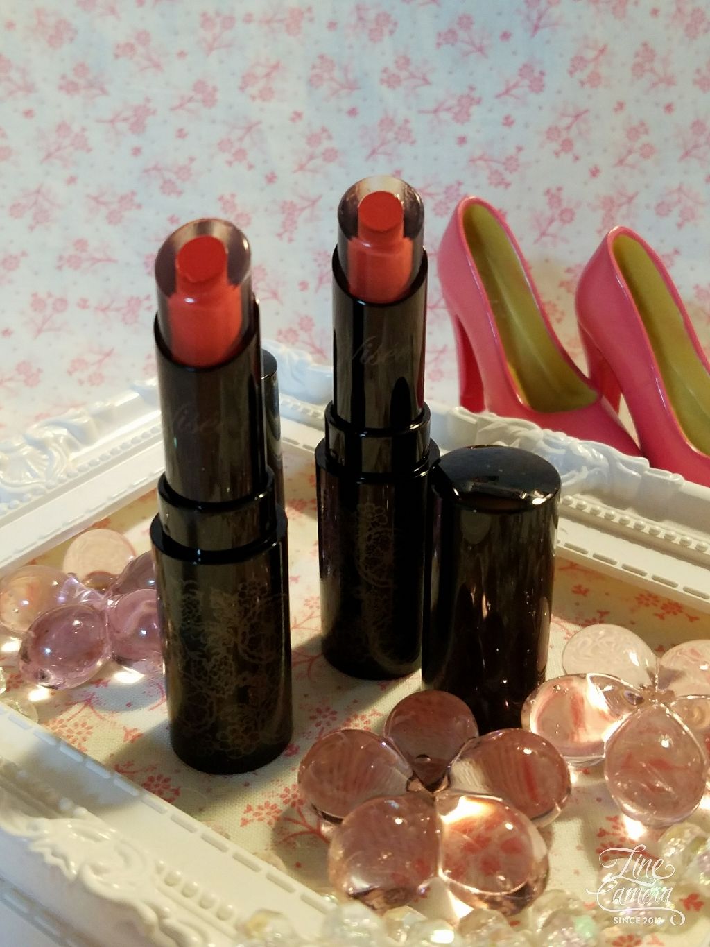 クリスタルデュオ リップスティック/Visée/口紅を使ったクチコミ（1枚目）