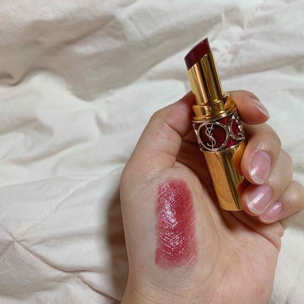 ルージュ ヴォリュプテ シャイン/YVES SAINT LAURENT BEAUTE/口紅を使ったクチコミ(3枚目)