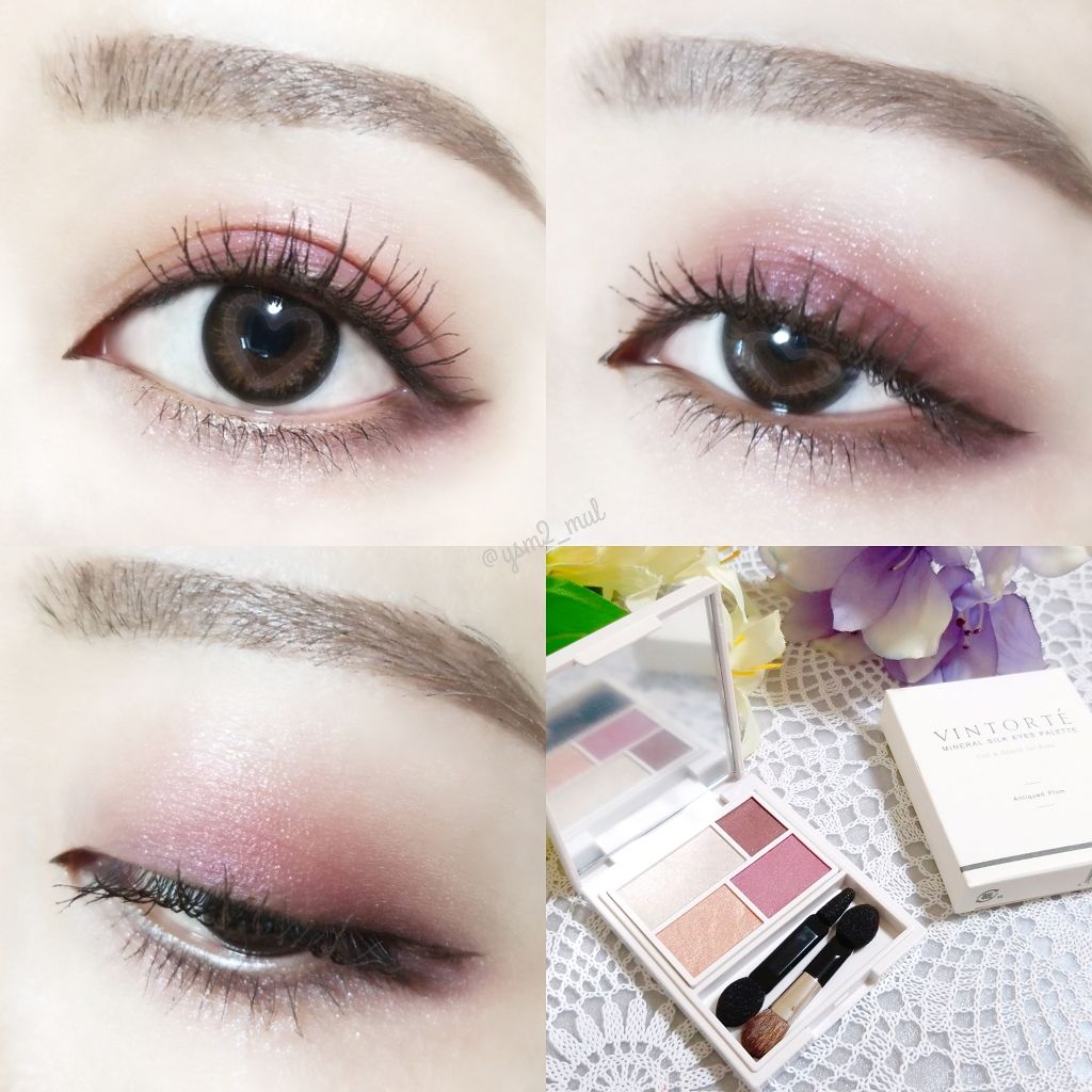 ミネラルシルクアイズパレット/ヴァントルテ/アイシャドウパレットを使ったクチコミ（1枚目）