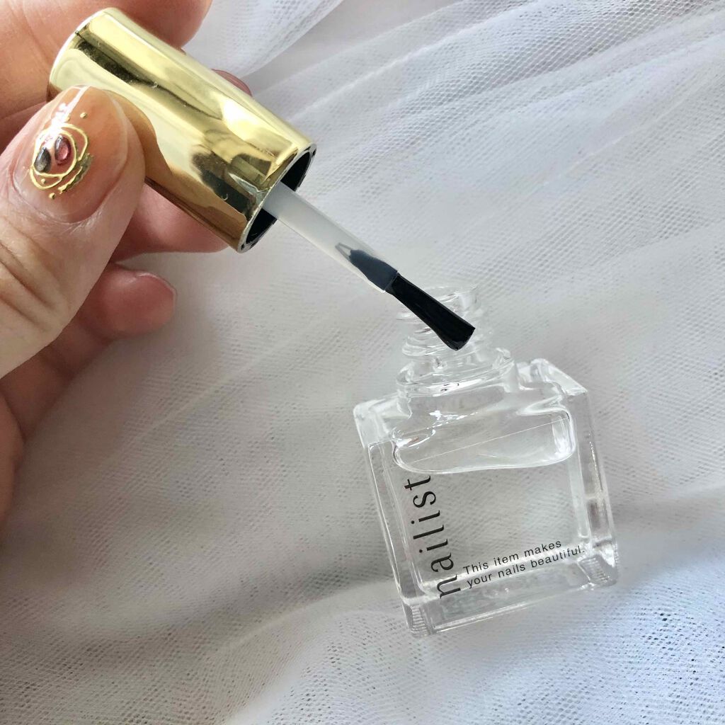 クイッククリスタルコートⅡ/ネイリスト/ネイルトップコートを使ったクチコミ（2枚目）