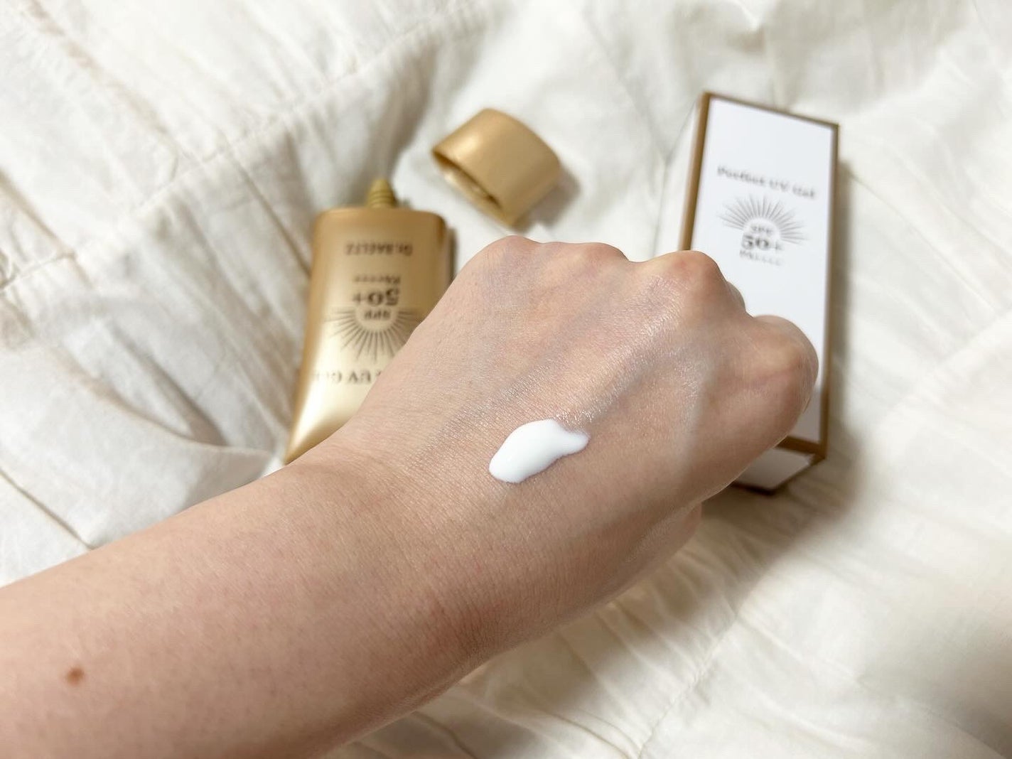 パーフェクトUVジェル/ドクターベルツ/日焼け止めジェルを使ったクチコミ(2枚目)