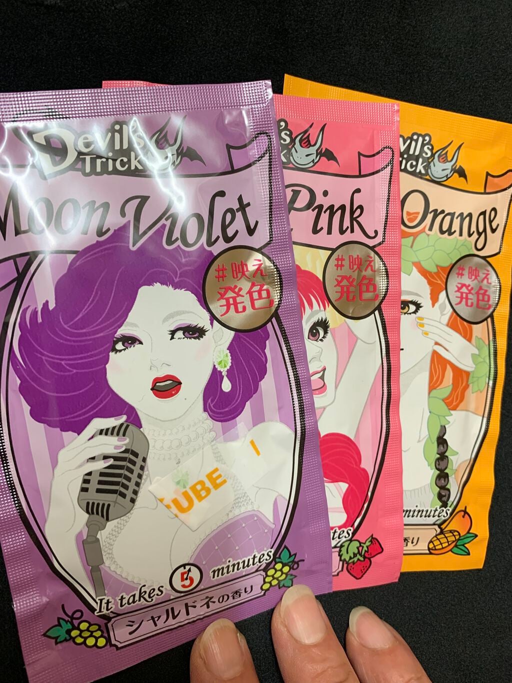 デビルズトリック/クイスクイス/ヘアカラーを使ったクチコミ(1枚目)