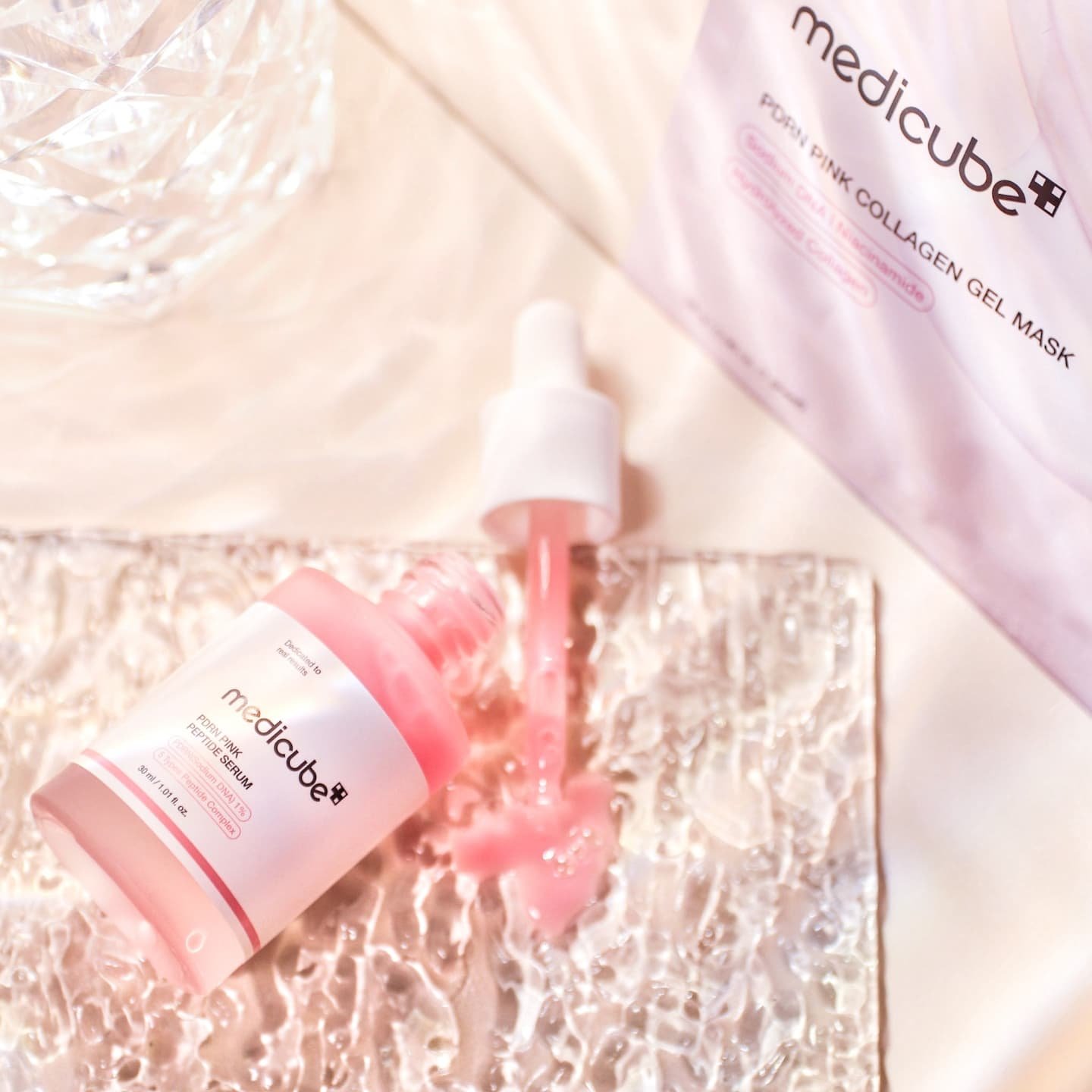 PDRNピンクコラーゲンゲルマスク/MEDICUBE/シートマスク・パックを使ったクチコミ（1枚目）