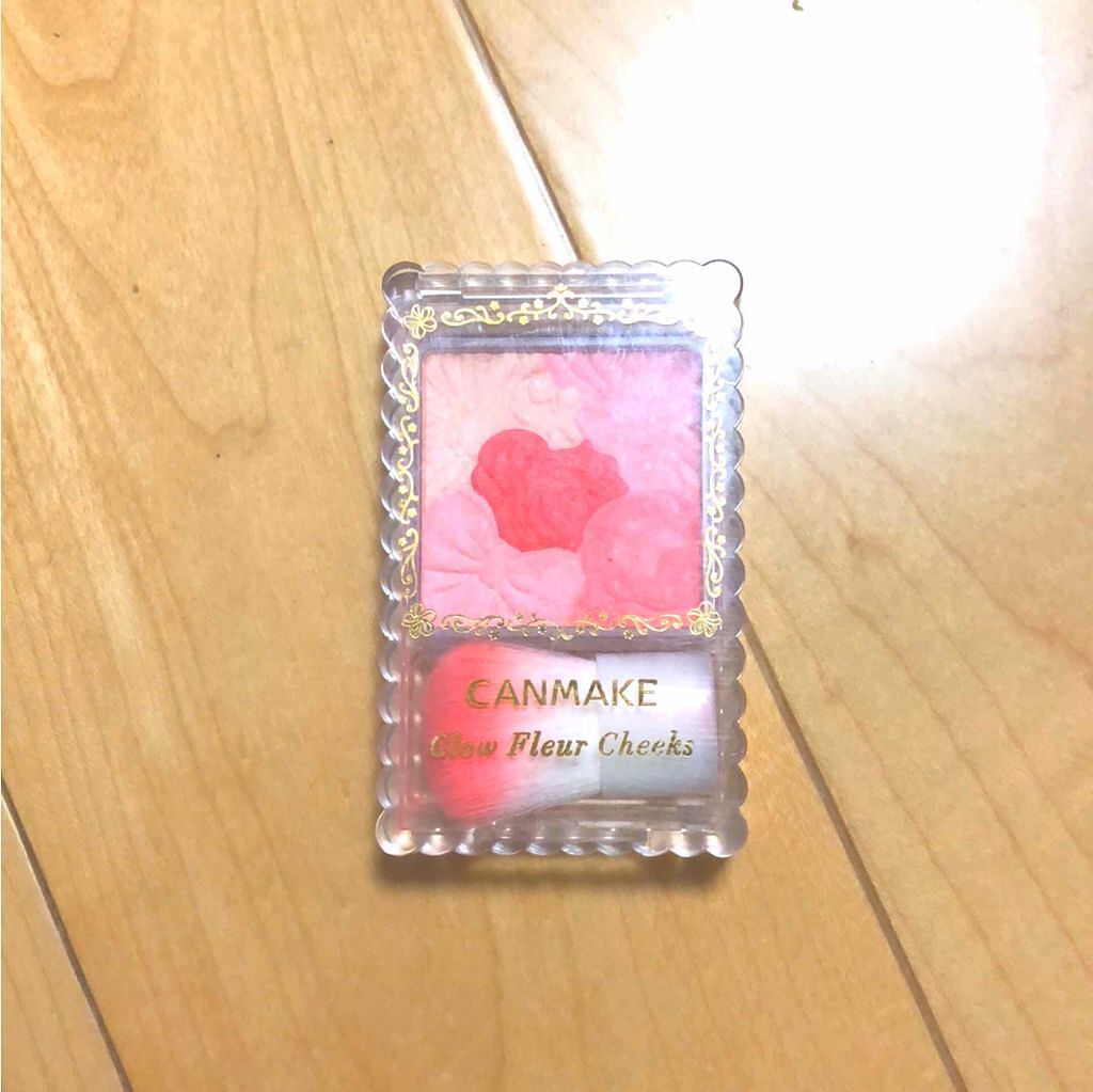 グロウフルールチークス/キャンメイク/パウダーチークを使ったクチコミ(1枚目)