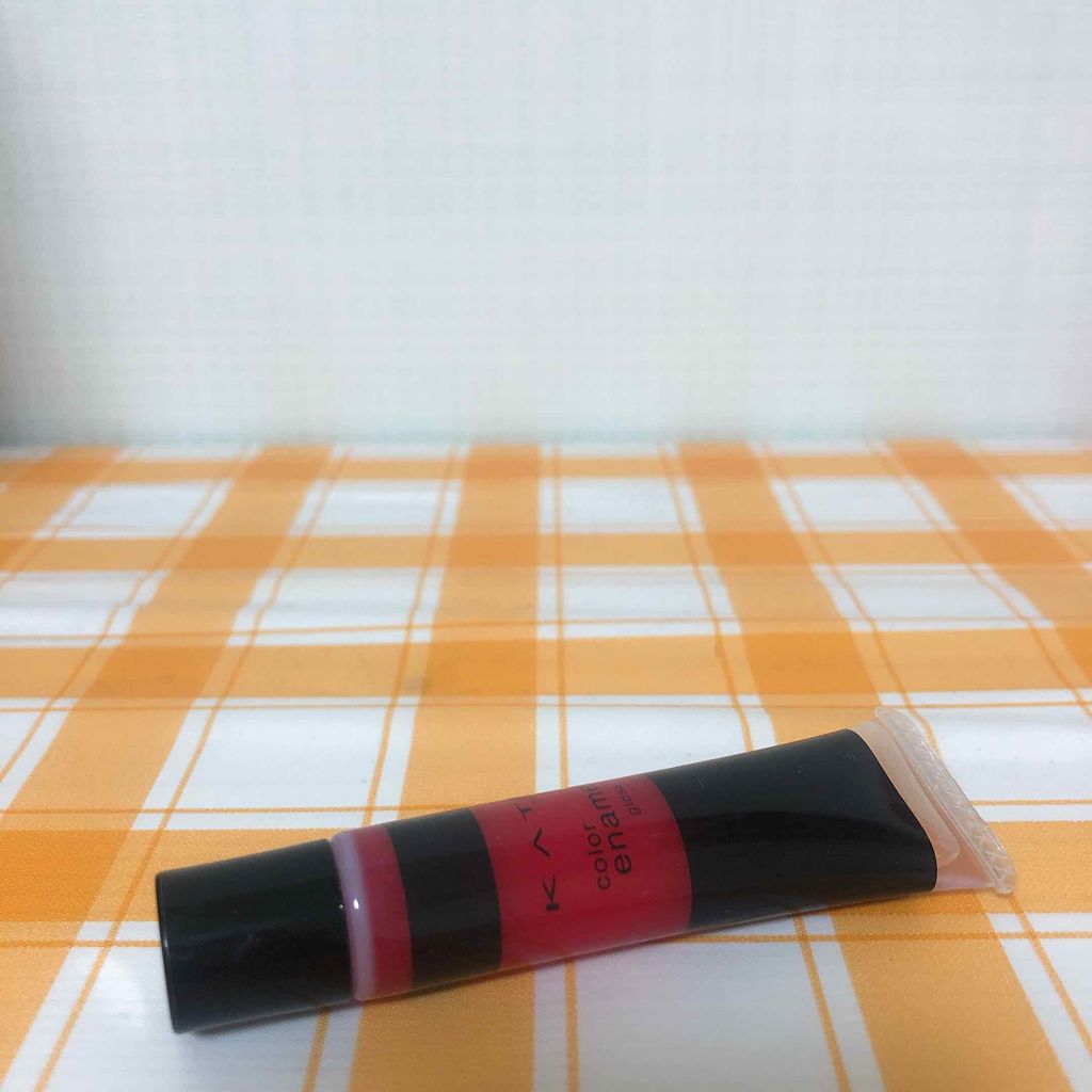 カラーエナメルグロス/KATE/リップグロスを使ったクチコミ(1枚目)