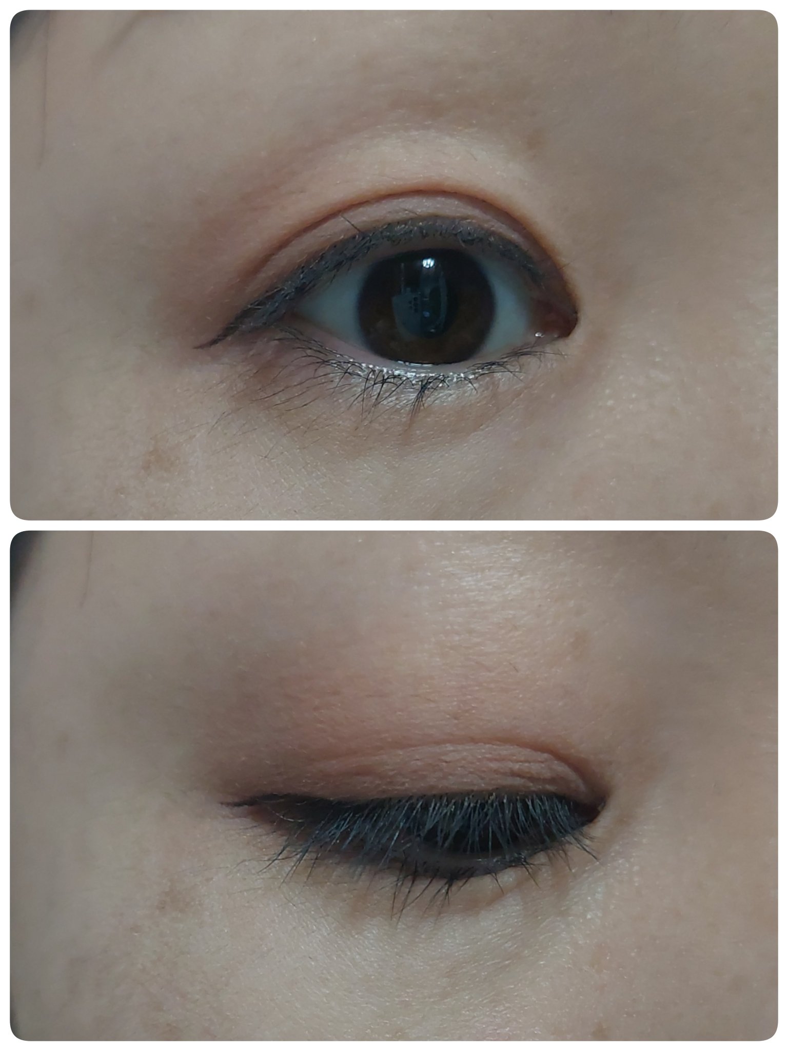 スムースリキッドアイライナー スーパーキープ/ヒロインメイク/リキッドアイライナーを使ったクチコミ（3枚目）