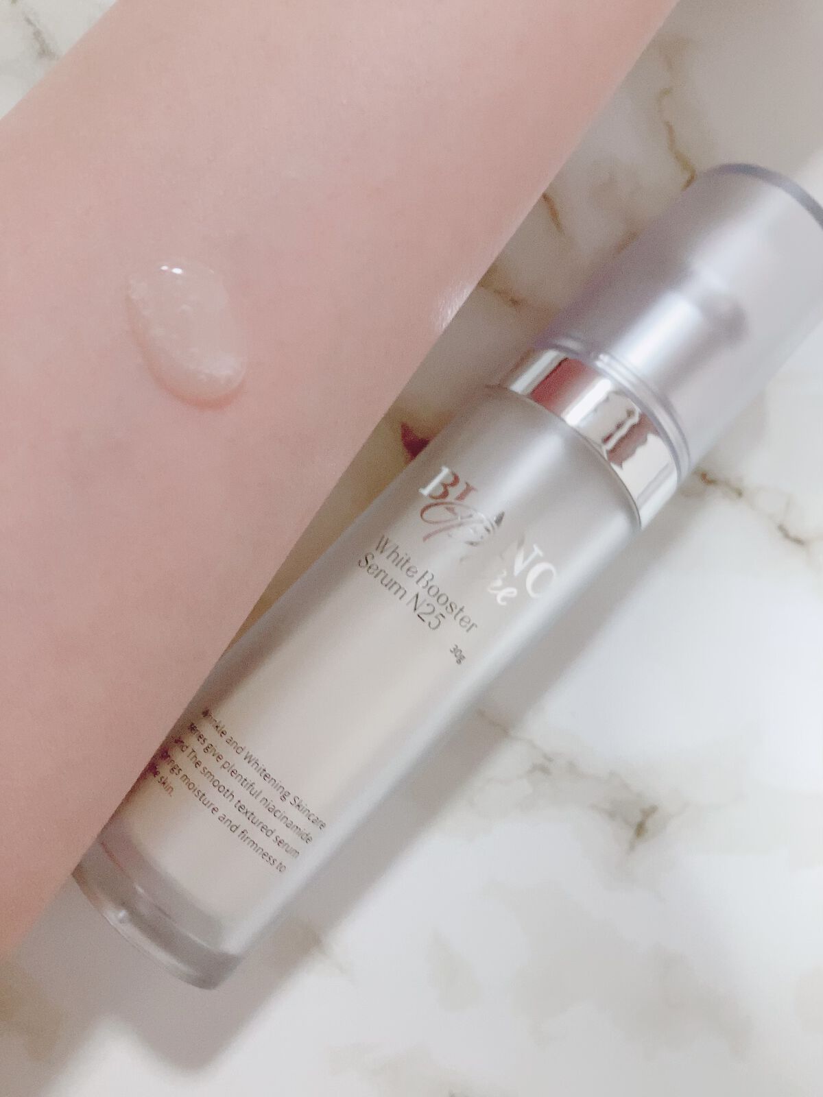 ホワイトブースターセラムN25/BLANC PURE/化粧水を使ったクチコミ（2枚目）