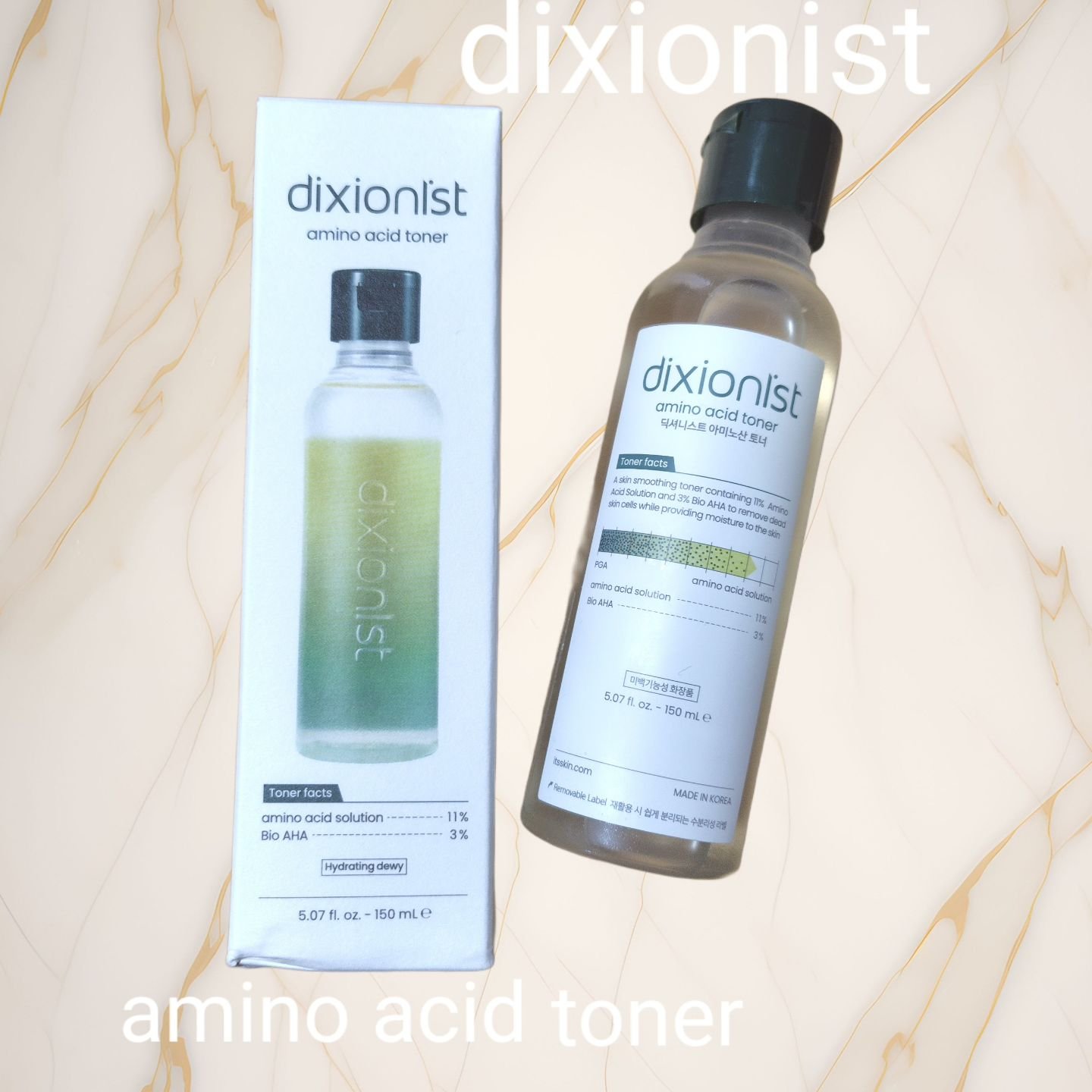 アミノ酸トナー/dixionist/化粧水を使ったクチコミ（1枚目）