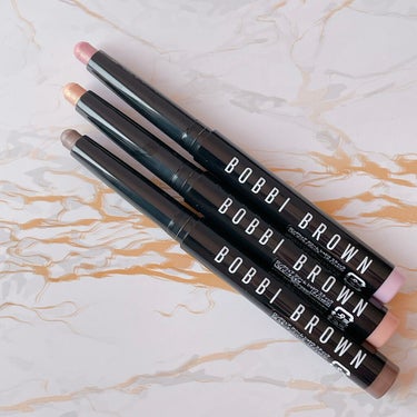 ロングウェア クリーム シャドウ スティック L32 ピーチミモザ(限定復刻色)/BOBBI BROWN/ジェル・クリームアイシャドウを使ったクチコミ（2枚目）