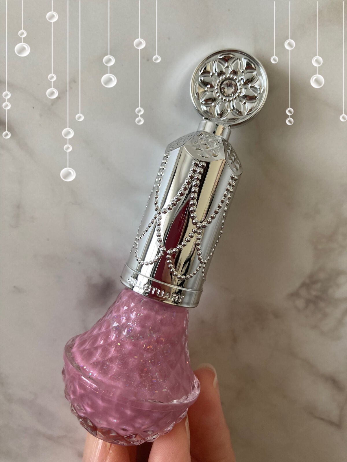 フレグラント ネイルラッカー/JILL STUART/マニキュアを使ったクチコミ(5枚目)