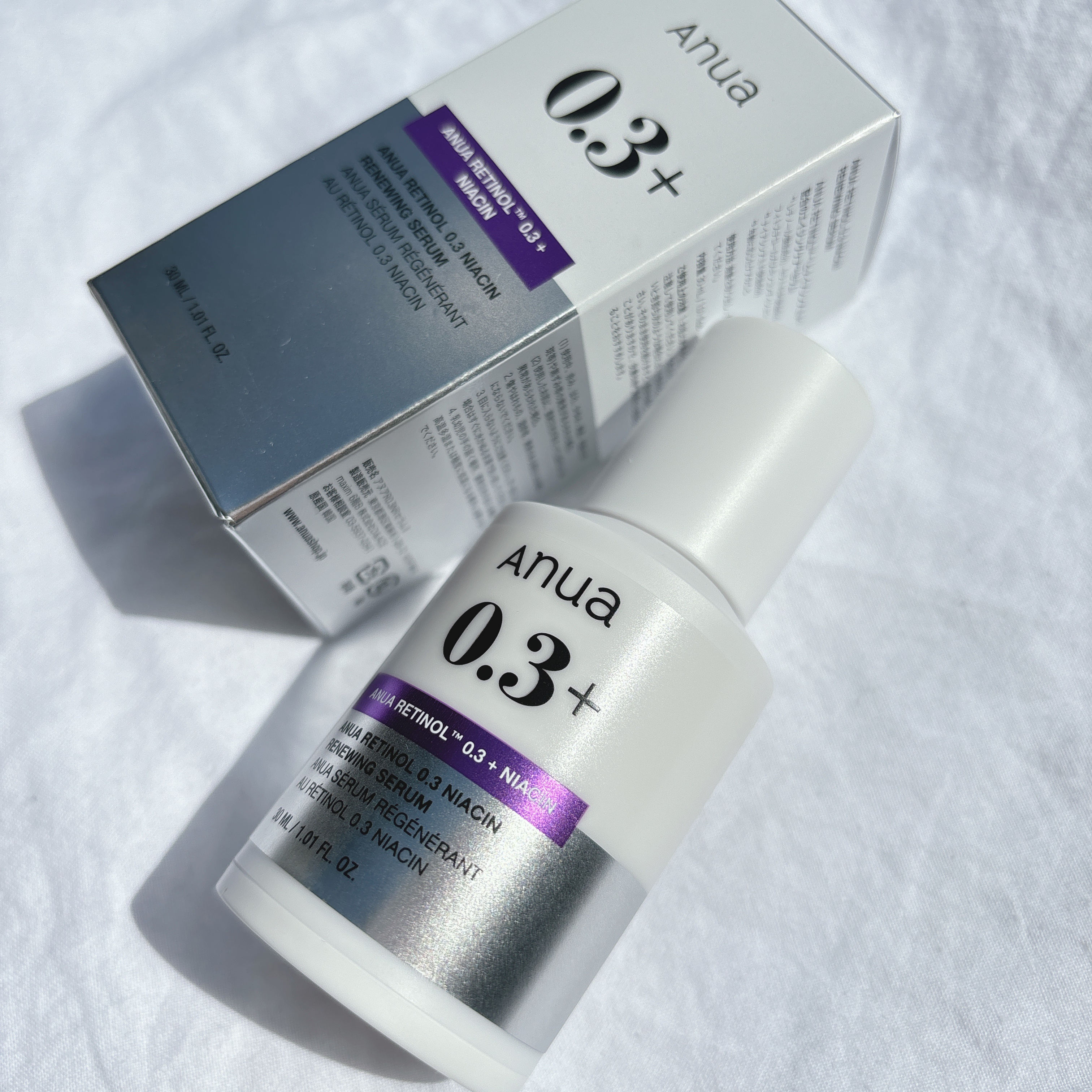 レチノール0.3 ナイアシンリニューイングセラム/Anua/美容液を使ったクチコミ（1枚目）