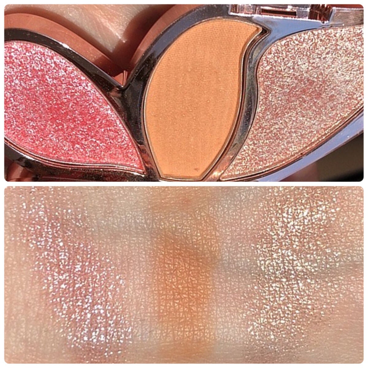 butterfly 6 colors Eye Shadow/gecomo/アイシャドウパレットを使ったクチコミ(2枚目)