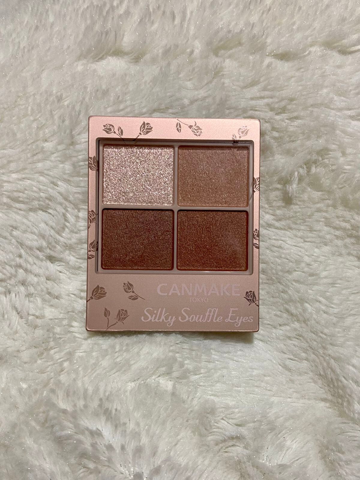 シルキースフレアイズ(マットタイプ)/キャンメイク/アイシャドウパレットを使ったクチコミ(1枚目)