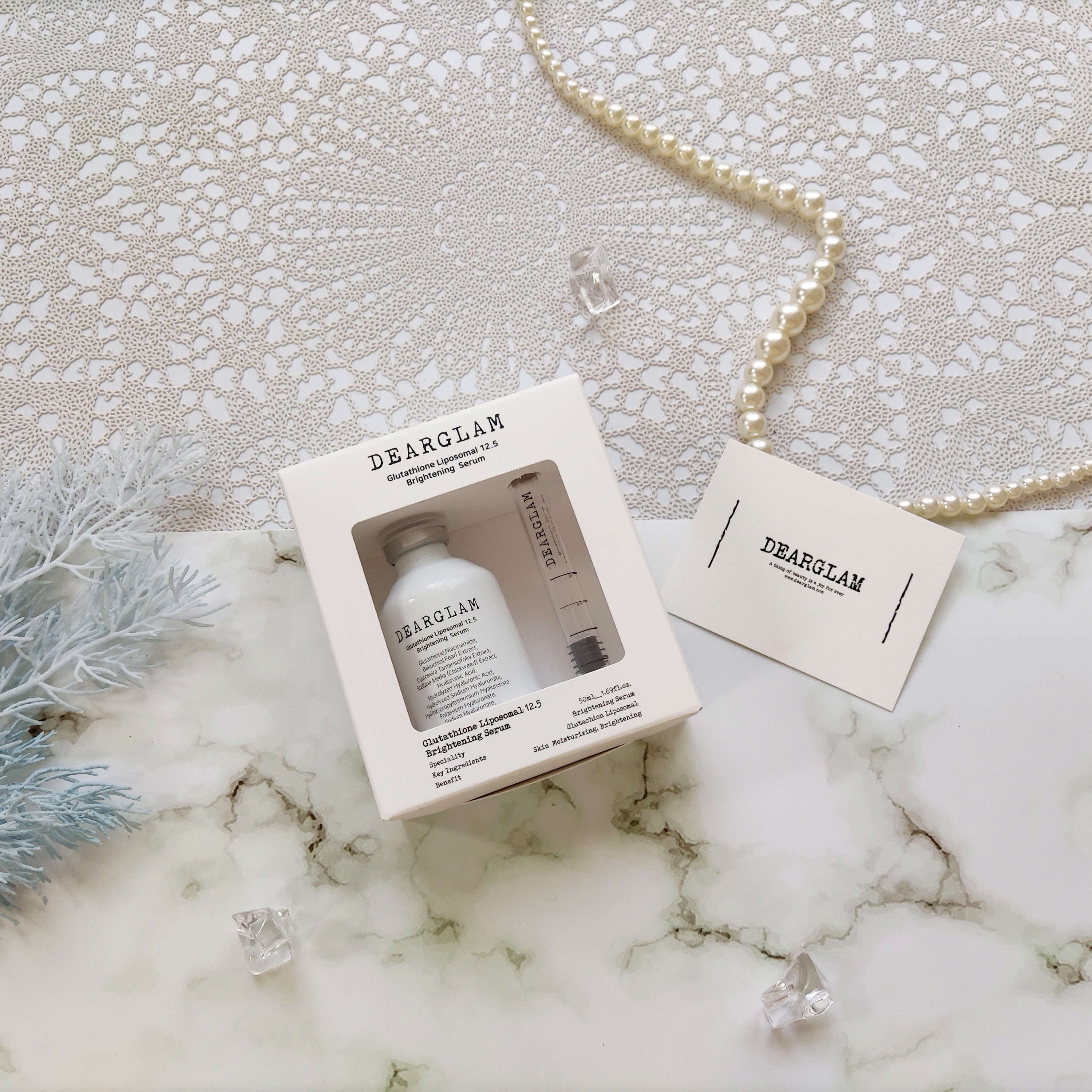 グルタチオン リポソーム 12.5 ブライトニングセラム/dearglam/美容液を使ったクチコミ（2枚目）