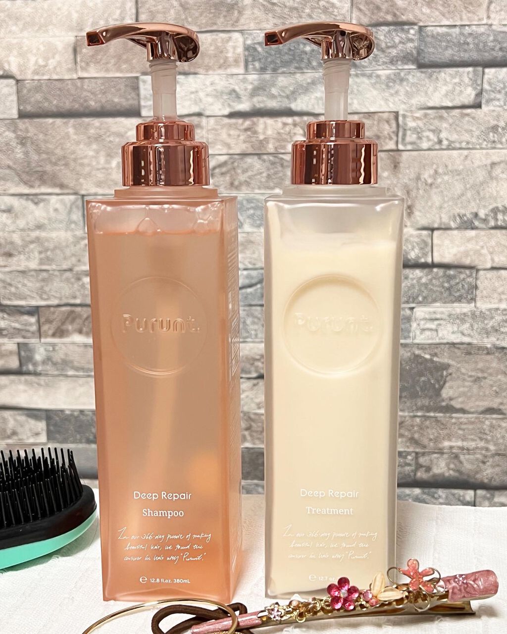 プルント ディープリペア美容液シャンプー/トリートメント/Purunt./市販シャンプーを使ったクチコミ(1枚目)
