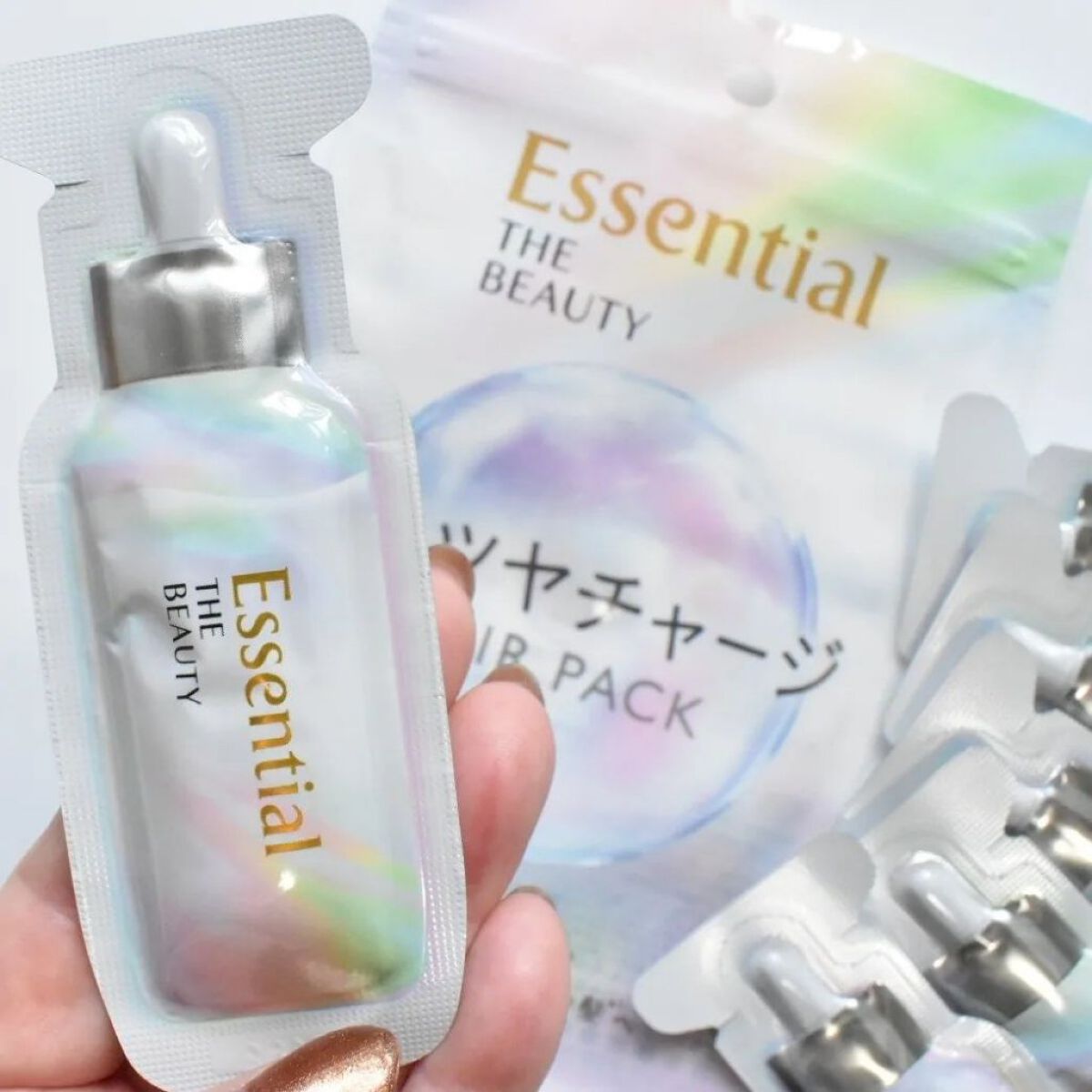 ザビューティ うるツヤチャージヘアパック/エッセンシャル/ヘアマスク・ヘアパックを使ったクチコミ（2枚目）