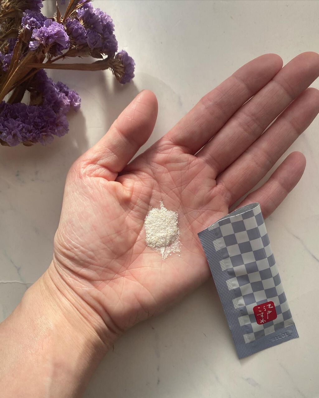 江戸こすめ 米ぬか酵素洗顔パウダー/ロゼット/洗顔パウダーを使ったクチコミ（3枚目）