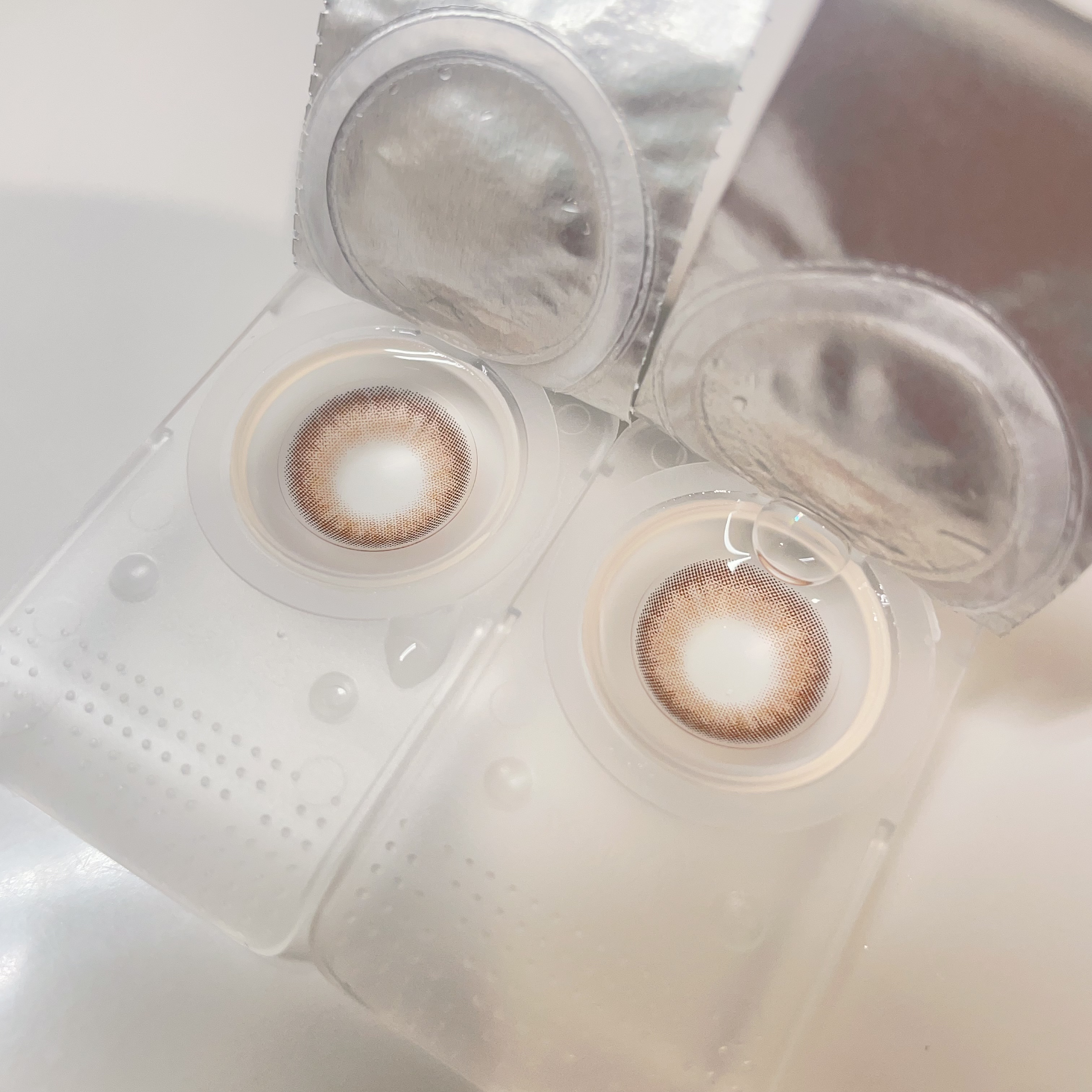 MOLAK 1day サクラスモア/MOLAK/ワンデー（１DAY）カラコンを使ったクチコミ（3枚目）