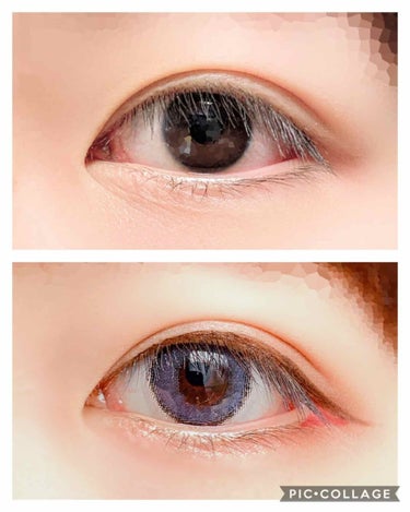 eye closet iDOL Series CANNA ROSE 1day ヌードベージュ/EYE CLOSET/ワンデー（１DAY）カラコンを使ったクチコミ（2枚目）