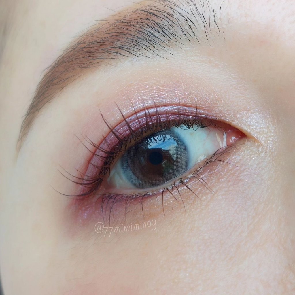 ルナソル グラムウィンク EX07 Ruby Cattleya（限定）/LUNASOL/ジェル・クリームアイシャドウを使ったクチコミ（3枚目）