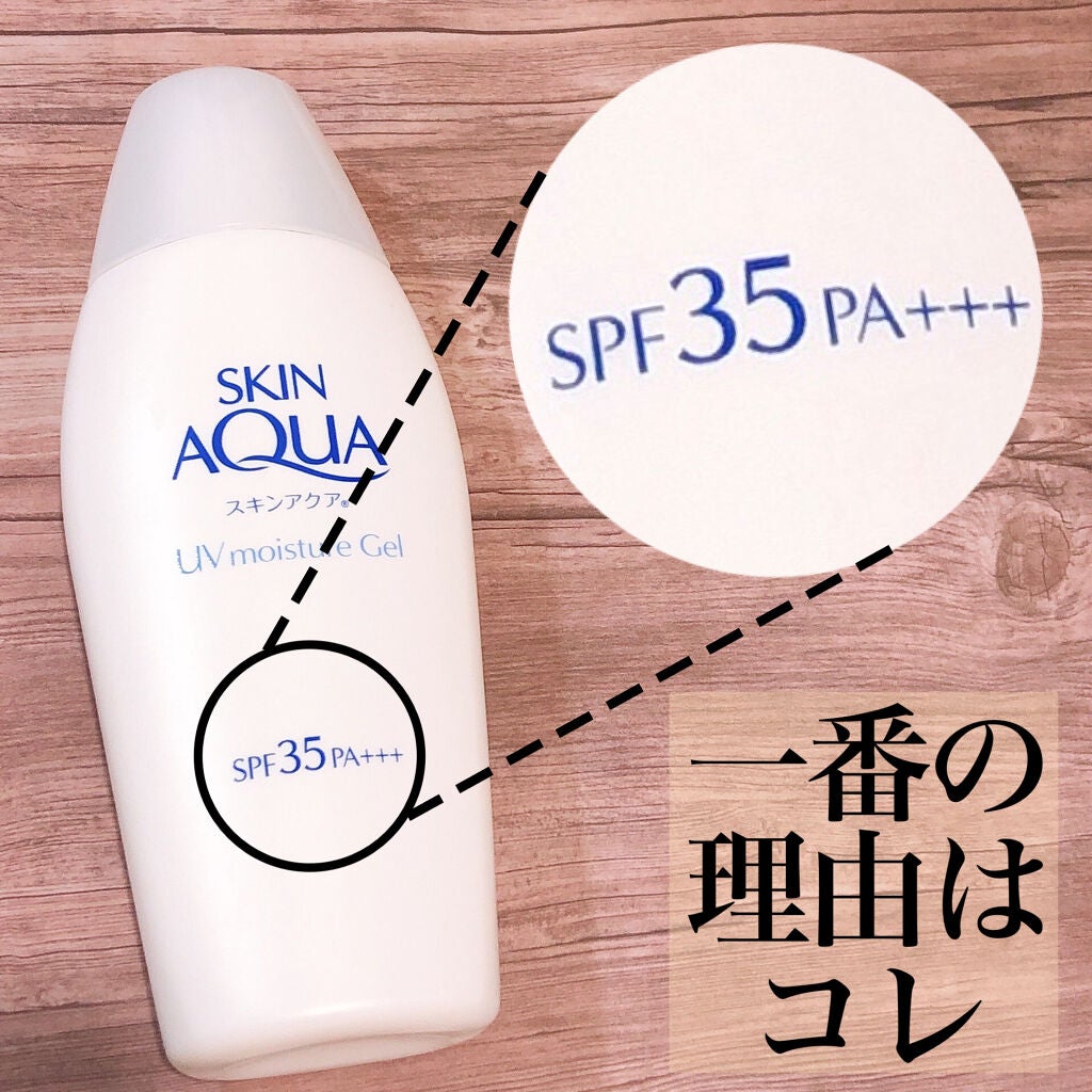 モイスチャージェル/スキンアクア/日焼け止めジェルを使ったクチコミ(2枚目)