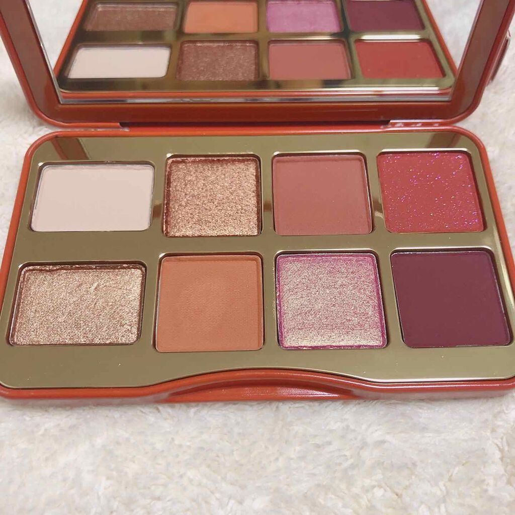 ソルテッド キャラメル ミニ アイシャドウ パレット/Too Faced/アイシャドウパレットを使ったクチコミ（2枚目）