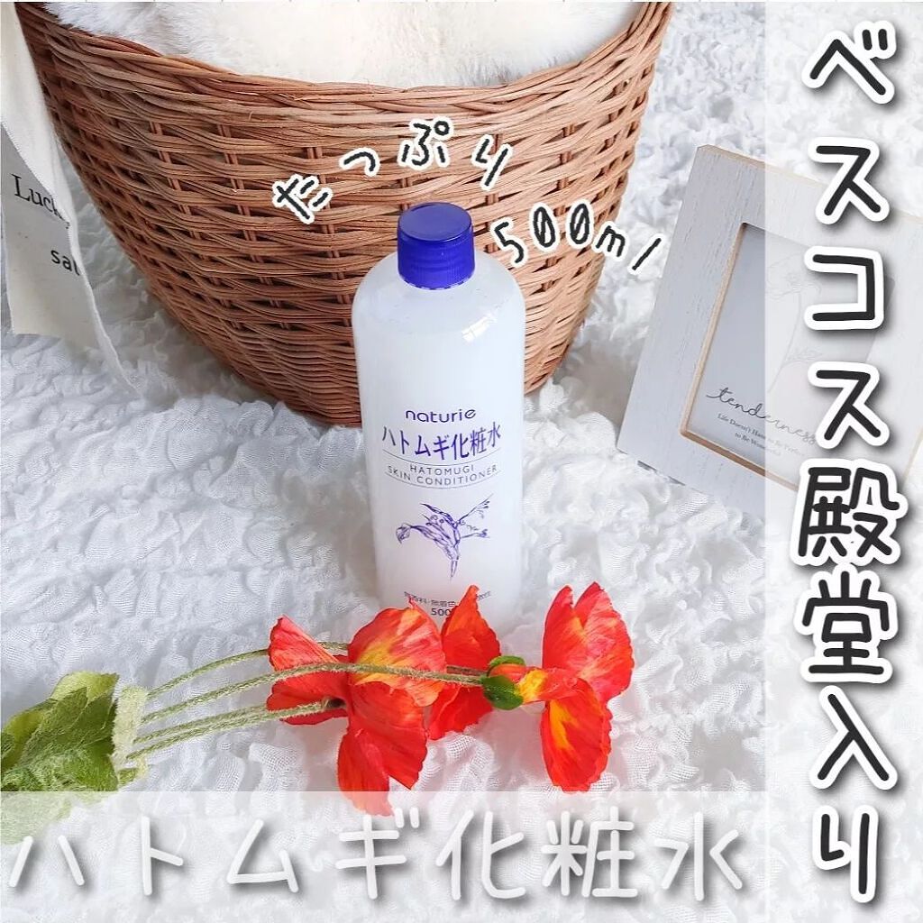 ハトムギ化粧水(ナチュリエ スキンコンディショナー R )/ナチュリエ/化粧水を使ったクチコミ（1枚目）