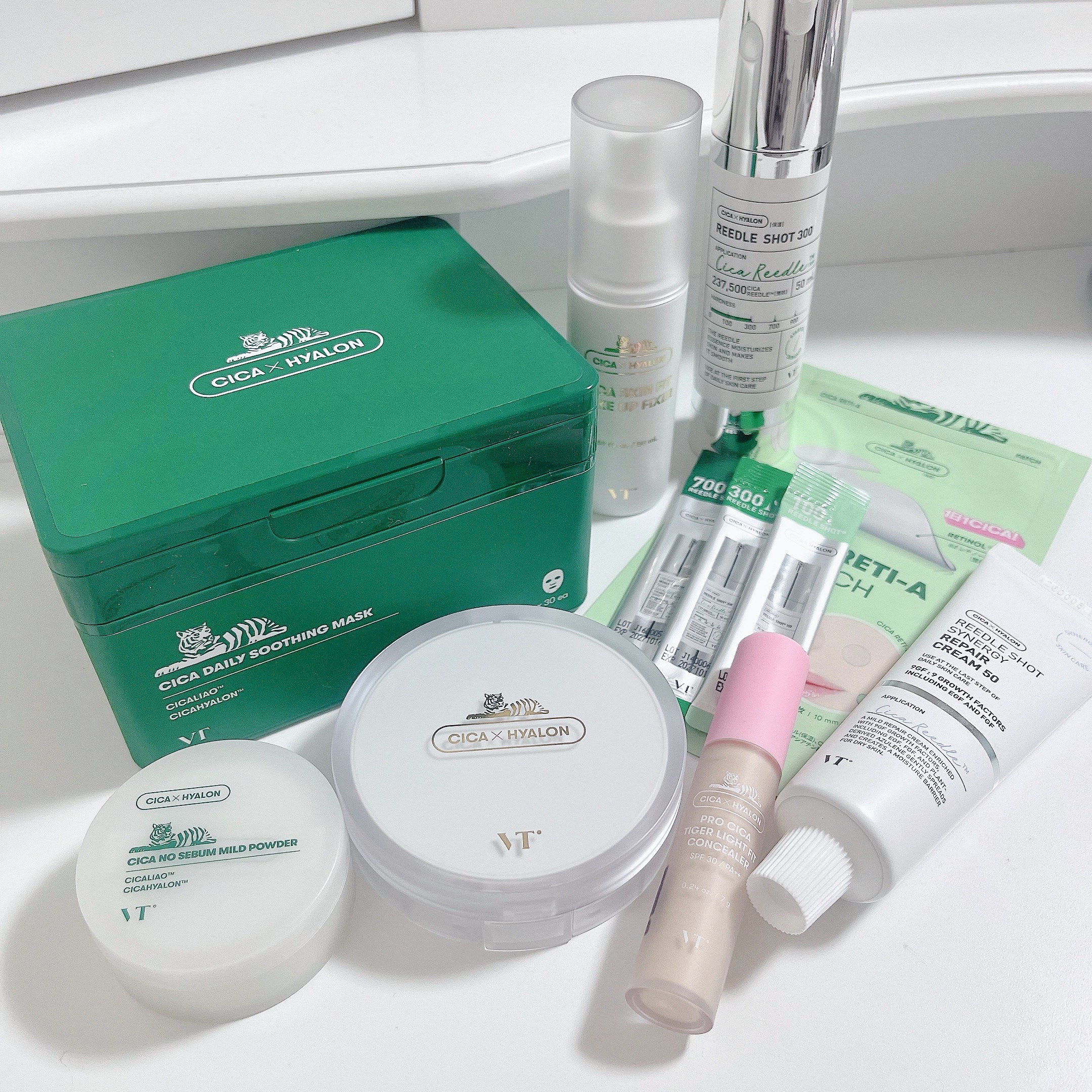 CICA ノーセバム マイルドパウダー/VT/ルースパウダーを使ったクチコミ（3枚目）