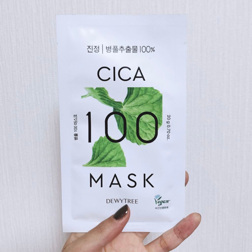 CICA100マスク/DEWYTREE/シートマスク・パックを使ったクチコミ(1枚目)