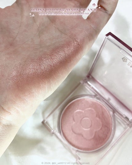 デイジードール パウダー ブラッシュ ブルーム/DAISY DOLL by MARY QUANT/パウダーチークを使ったクチコミ(5枚目)