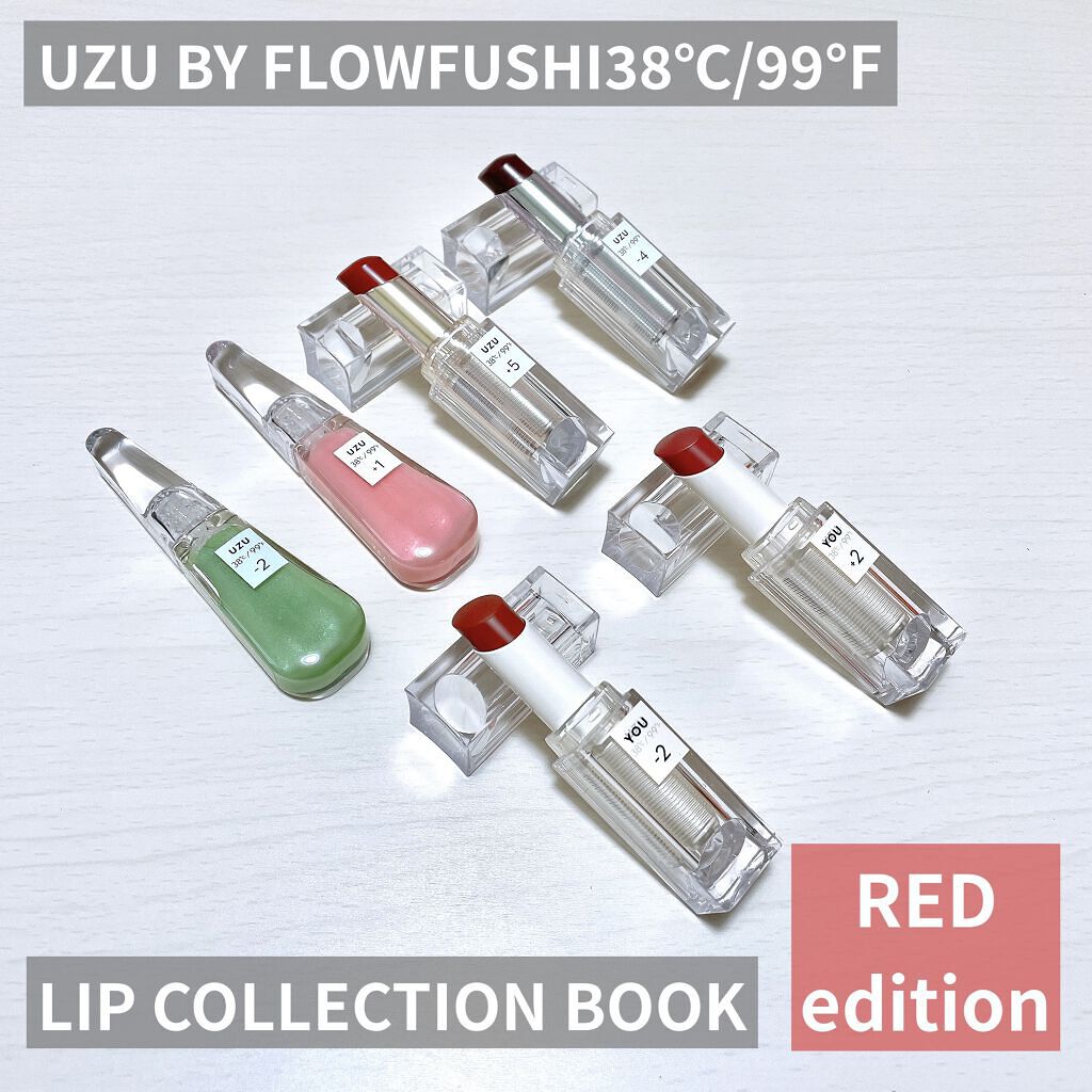  38°C / 99°F Lipstick <TOKYO>/UZU BY FLOWFUSHI/口紅を使ったクチコミ（1枚目）