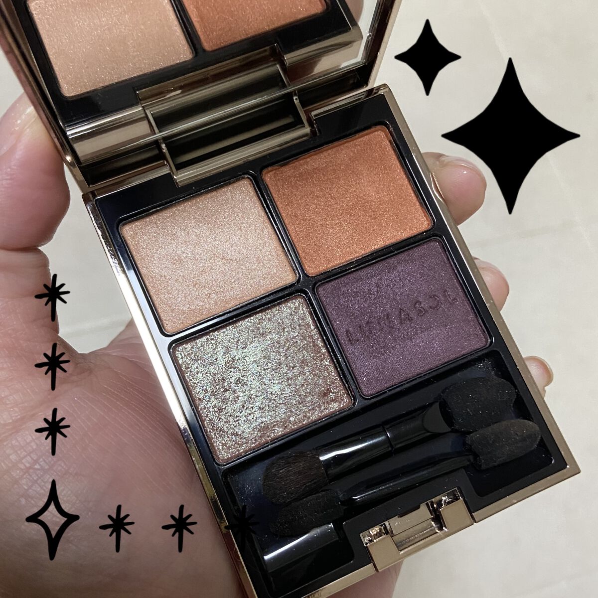 アイカラーレーション/LUNASOL/アイシャドウパレットを使ったクチコミ（1枚目）