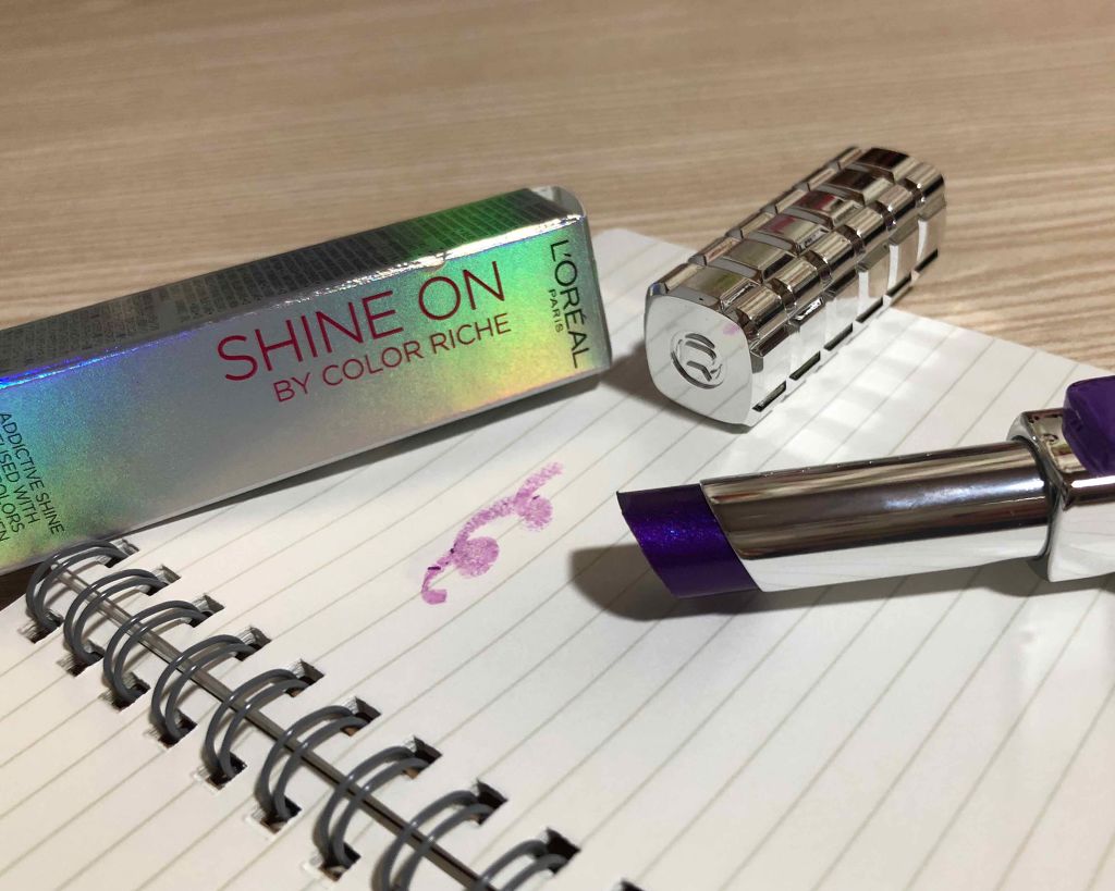 シャインオン/ロレアル パリ/口紅を使ったクチコミ(1枚目)