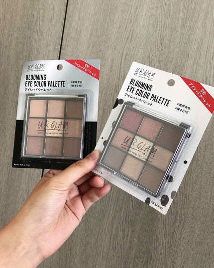 UR GLAM BLOOMING EYE COLOR PALETTE/U R GLAM/アイシャドウパレットを使ったクチコミ(1枚目)
