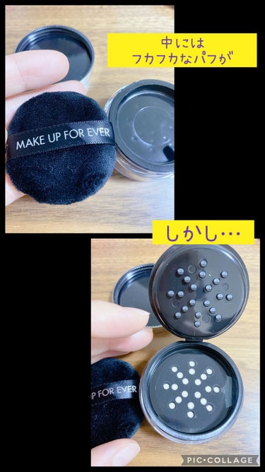 ウルトラ HD セッティングパウダー/MAKE UP FOR EVER/ルースパウダーを使ったクチコミ（4枚目）