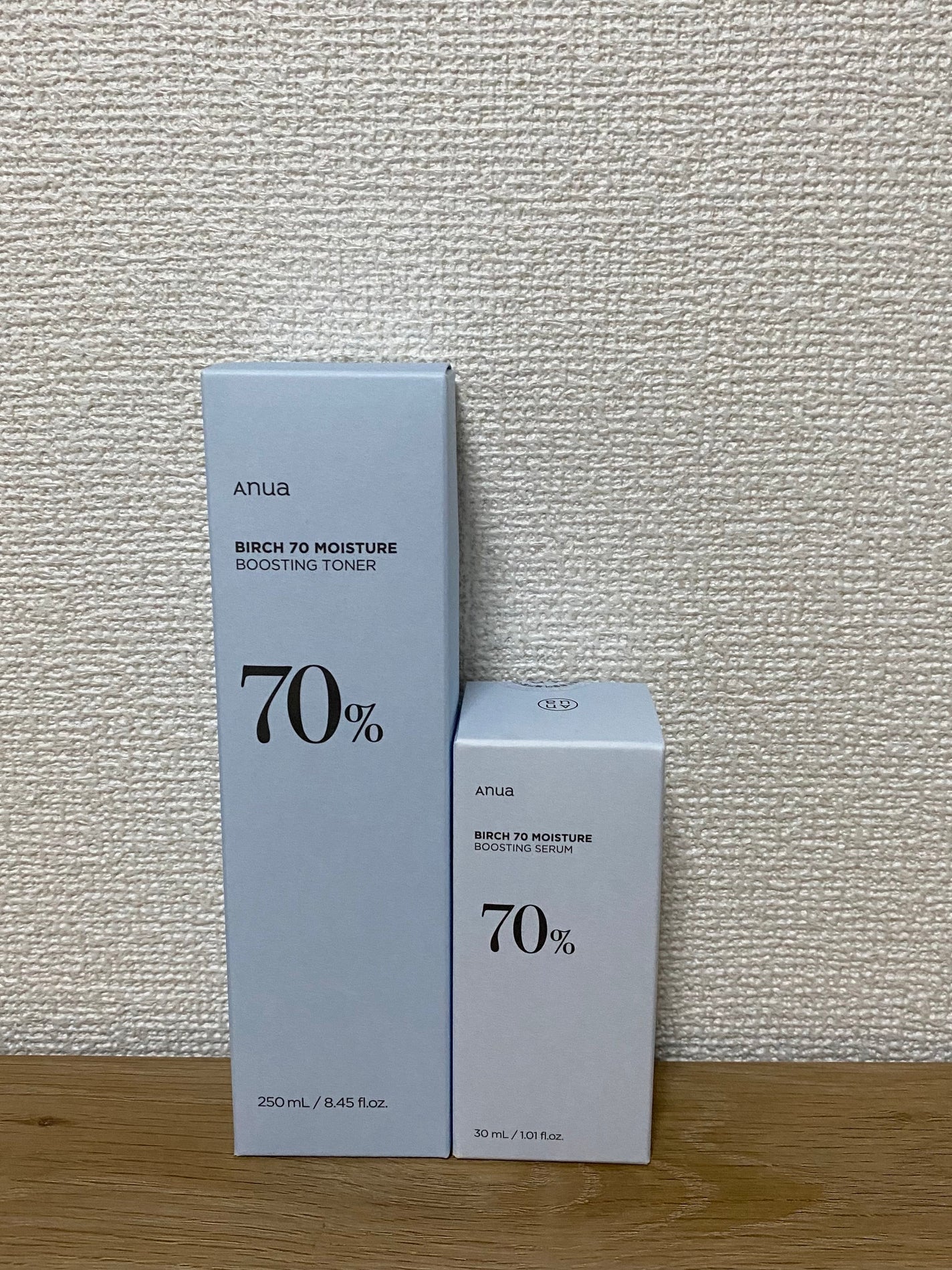 シラカバ70%水分ブースティングセラム/Anua/美容液を使ったクチコミ(4枚目)