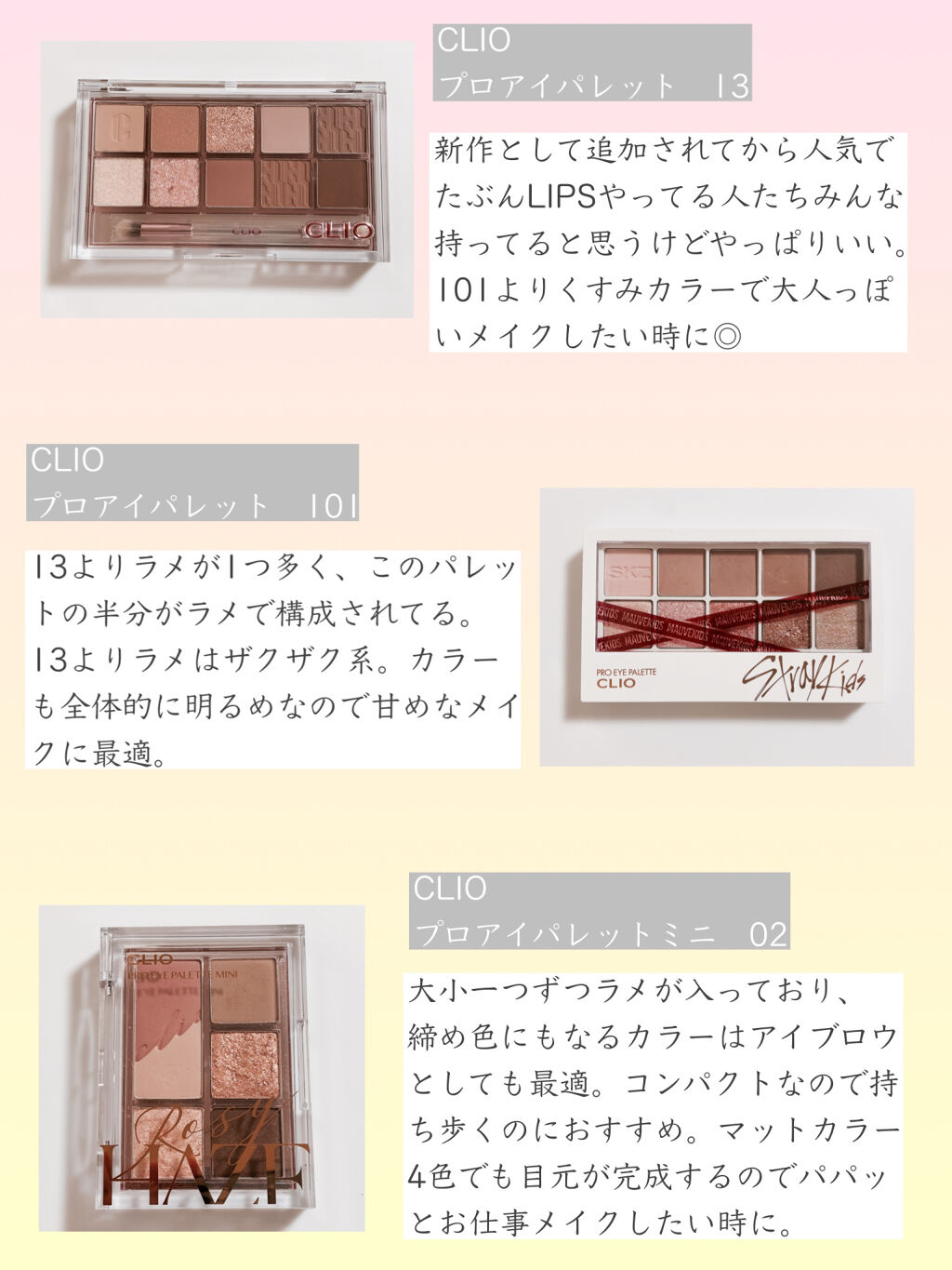 パーフェクトマルチアイズ/キャンメイク/アイシャドウパレットを使ったクチコミ（2枚目）