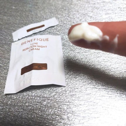 きよ on LIPS 「ベネフィークリュクスリブルームナイトクリームサンプル9日分をい..」(3枚目)