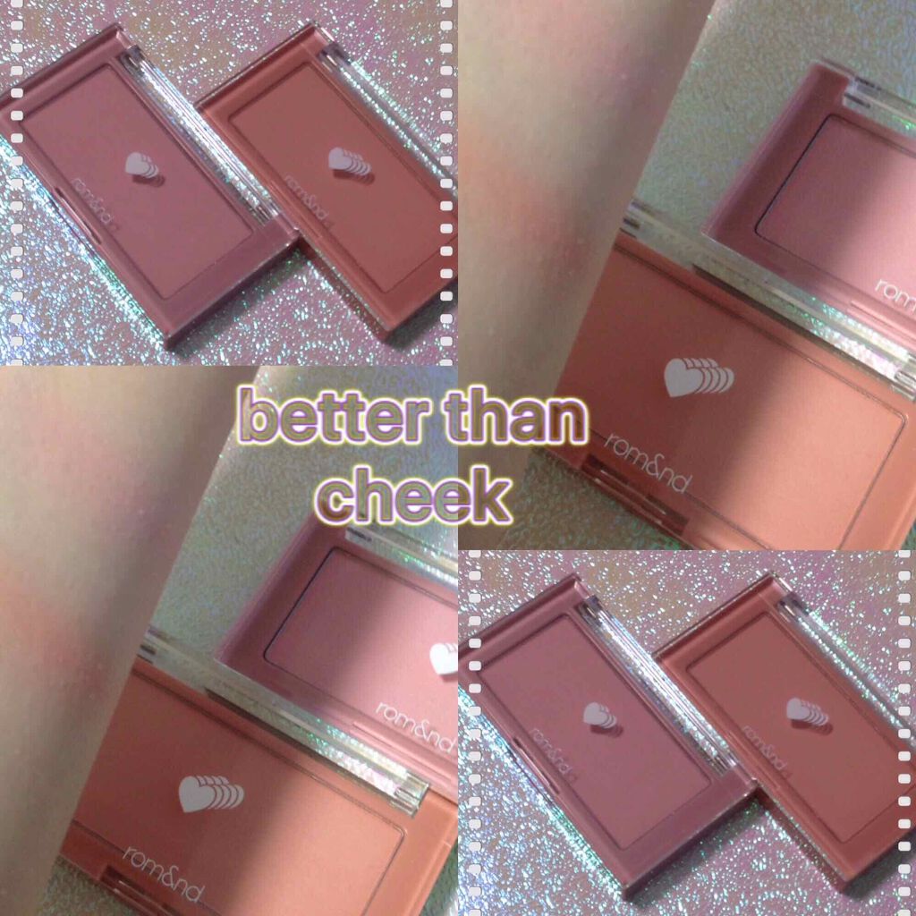 ベターザンチーク/rom&nd/パウダーチークを使ったクチコミ(1枚目)