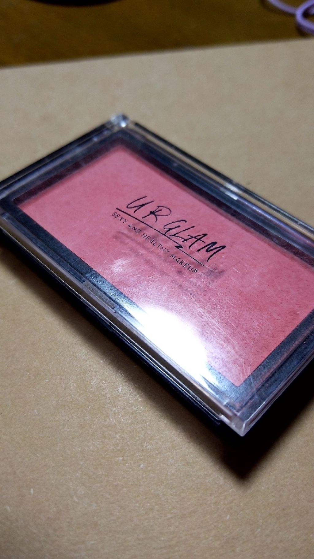 UR GLAM DAILY CHEEK BLUSH/U R GLAM/パウダーチークを使ったクチコミ(2枚目)