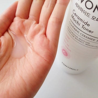 Wonder Ceramide Mochi Toner（トニーモリーワンダーCモチトナー）/TONYMOLY/化粧水を使ったクチコミ（2枚目）