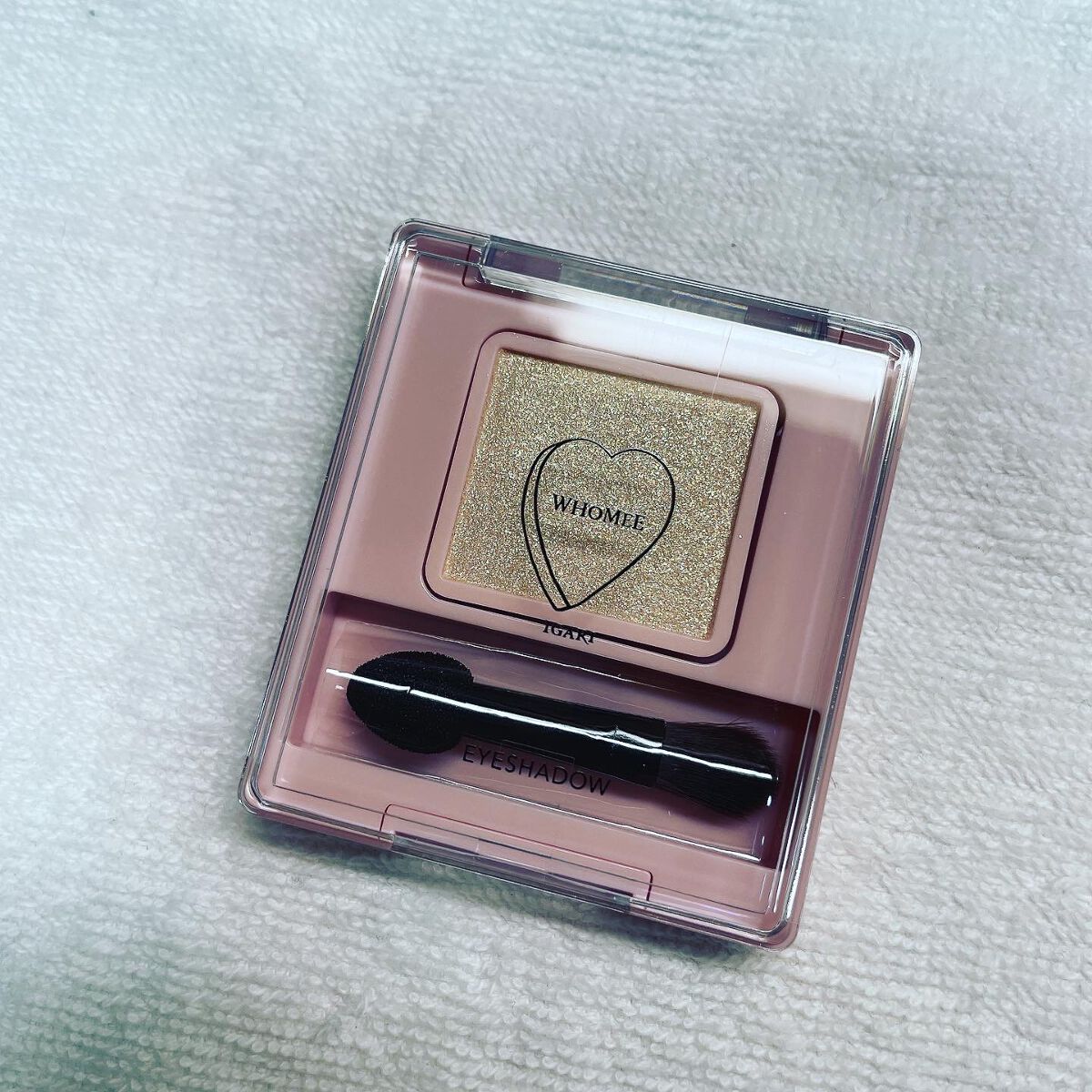 フーミー シングルラメシャドウ/WHOMEE/単色アイシャドウを使ったクチコミ（2枚目）