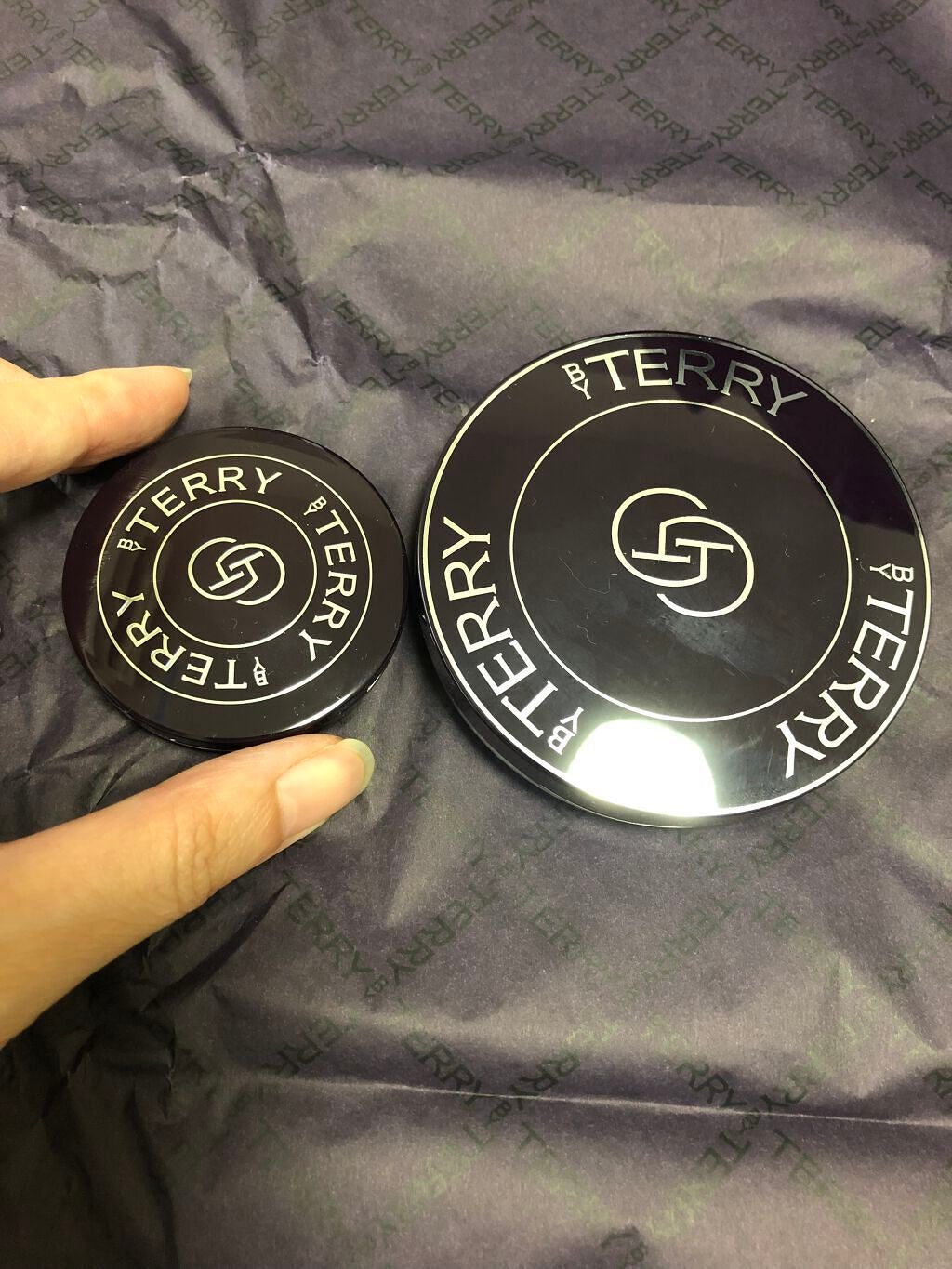 HYALURONIC HYDRA-POWDER/BY TERRY/ルースパウダーを使ったクチコミ(2枚目)