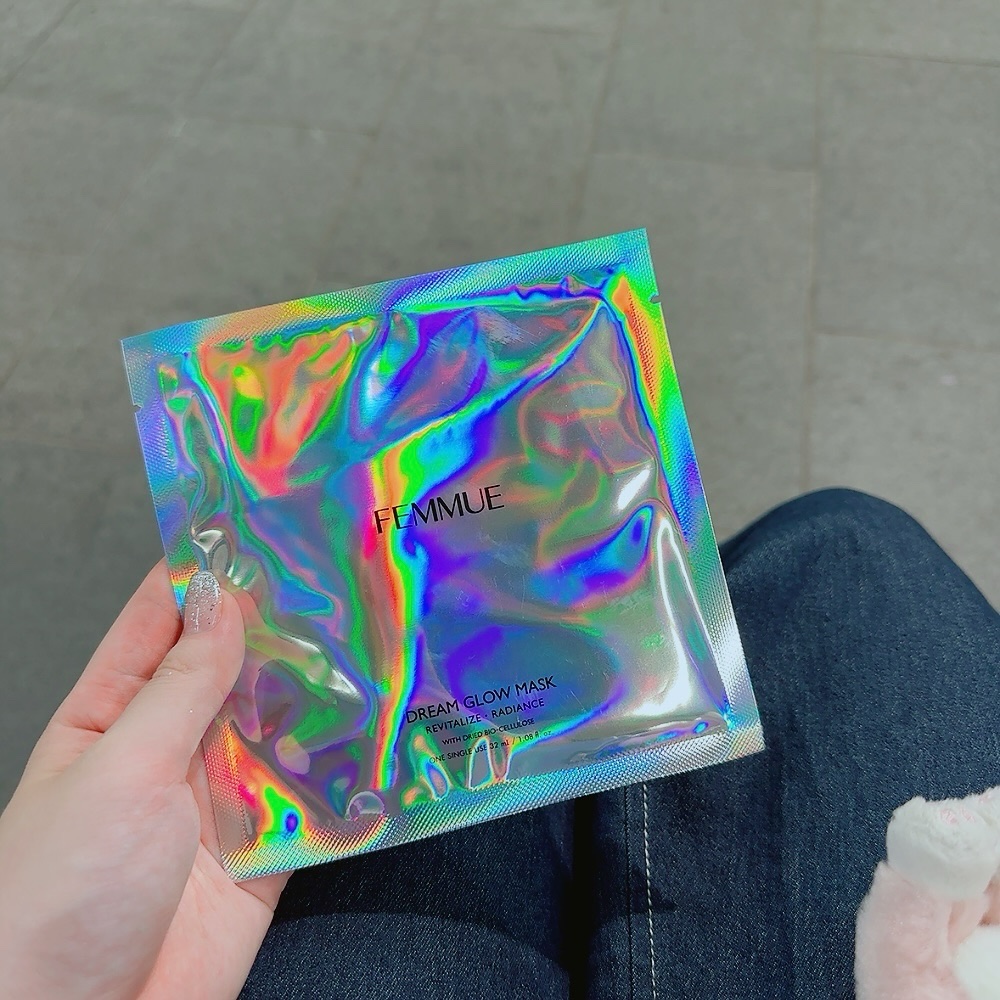 ドリームグロウマスク RR(透明感・キメ)/FEMMUE/シートマスク・パックを使ったクチコミ（2枚目）